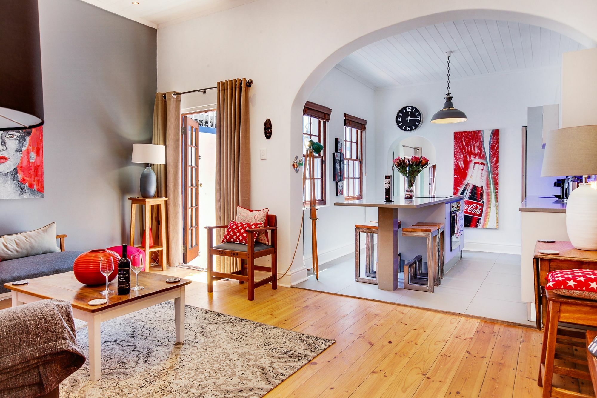 Backup-Powered Art Deco Cottage In De Waterkant Le Cap Extérieur photo