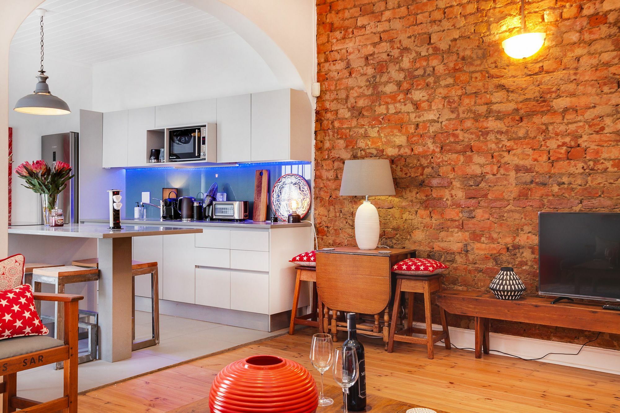 Backup-Powered Art Deco Cottage In De Waterkant Le Cap Extérieur photo
